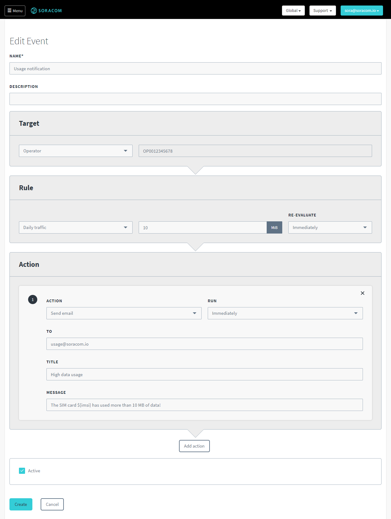 Event Handler Configuration