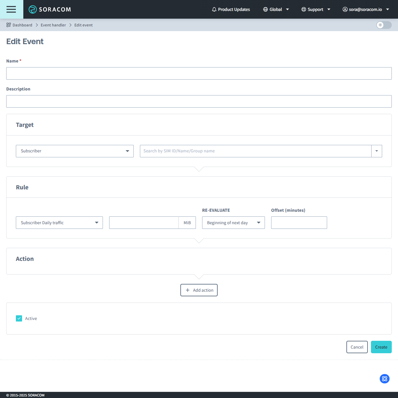 Event Handler Configuration