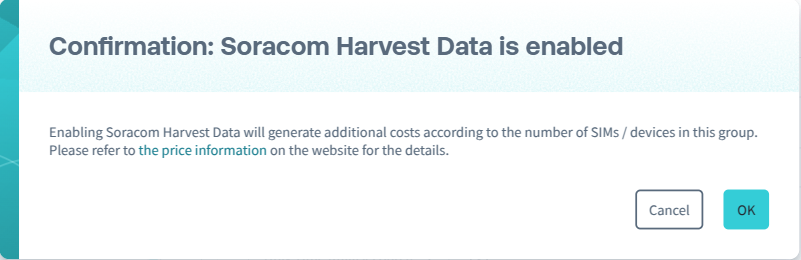 Screenshot of the confirmation dialog.