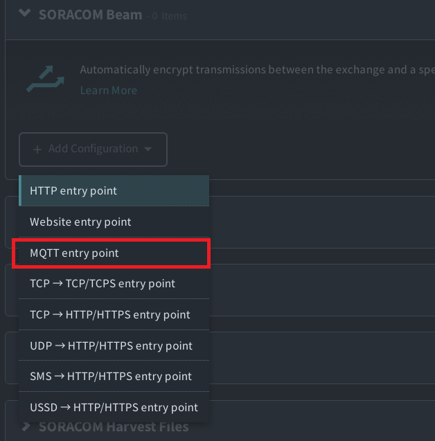 Add a Beam configuration