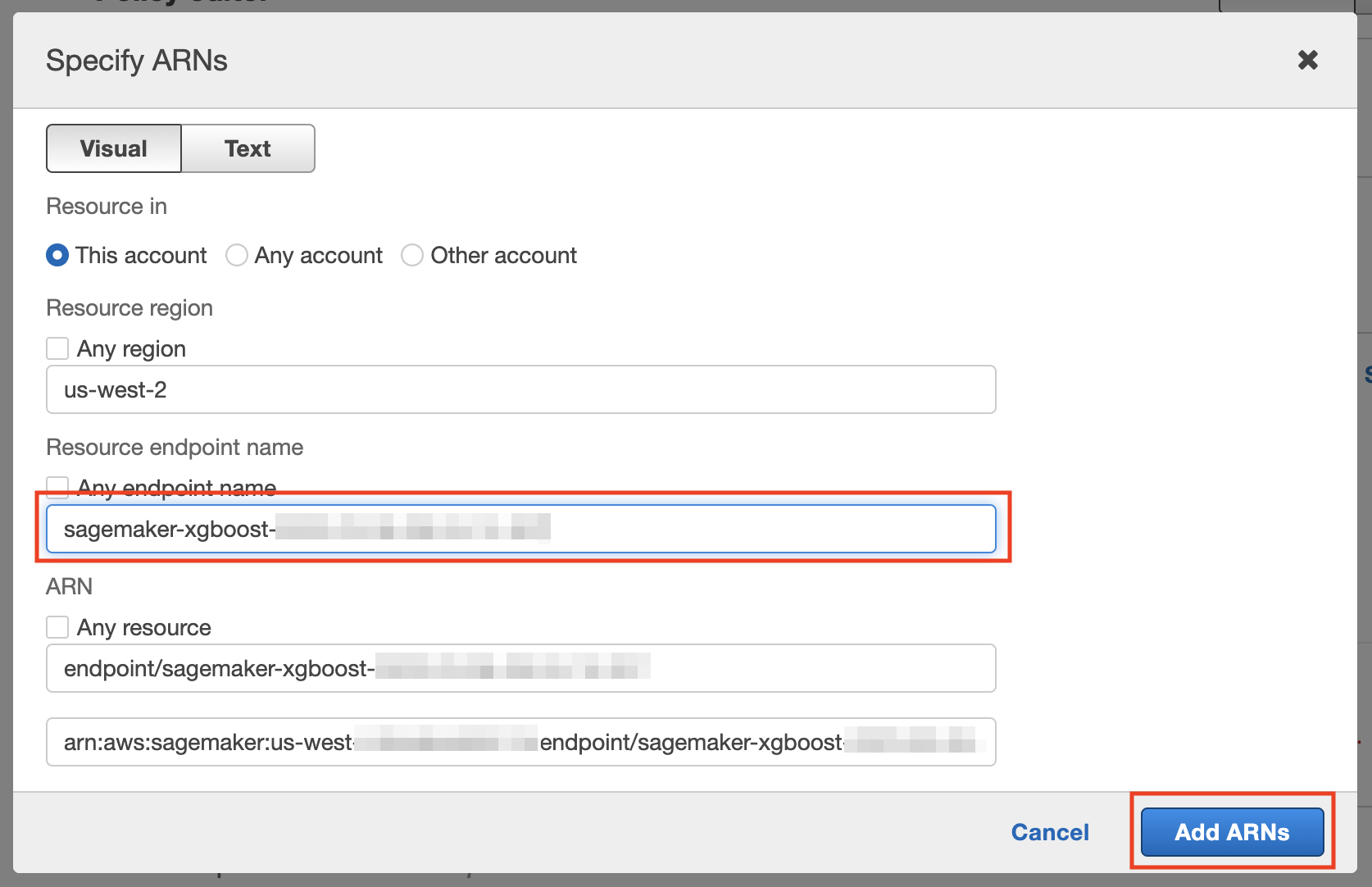 Endpoint Name Configuration