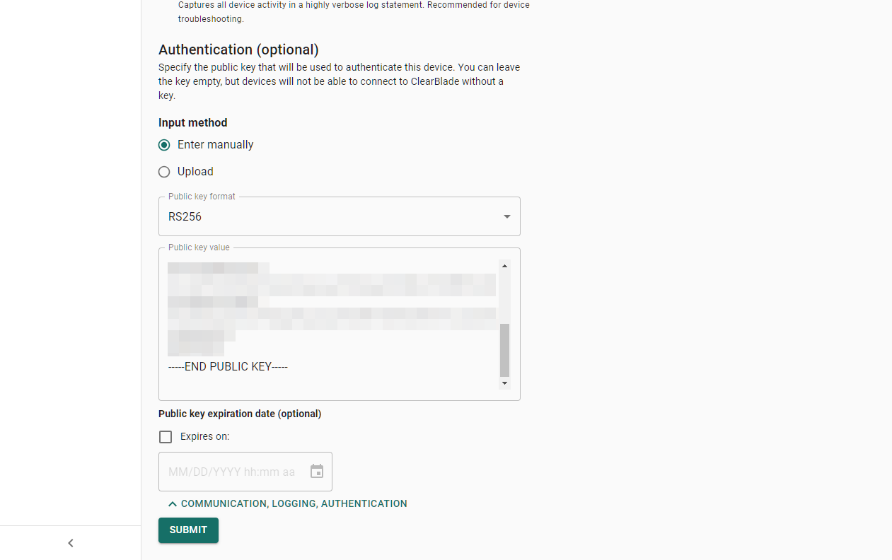 Image showing the Registry selection