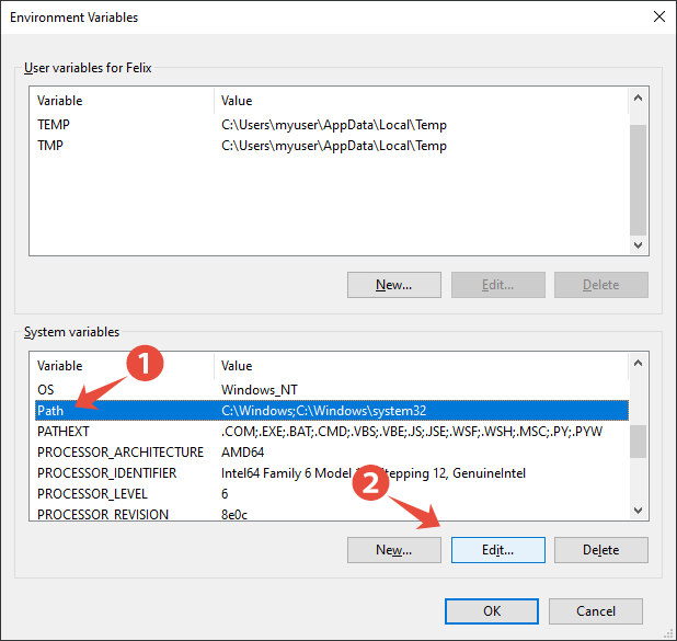 Environment Variables